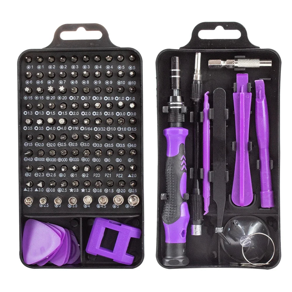 115 in 1 Precision Screwdriver Set Multifunctional Magnetic Repair